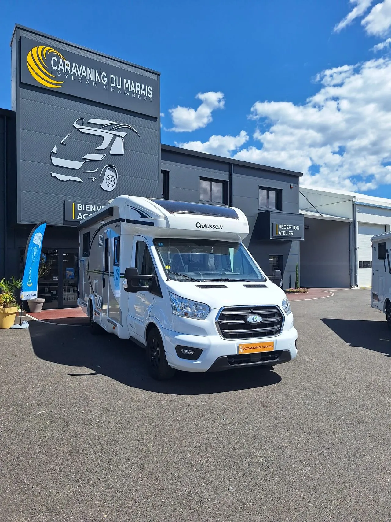 Camping-car occasion – Profilé — Camping-car profilé
